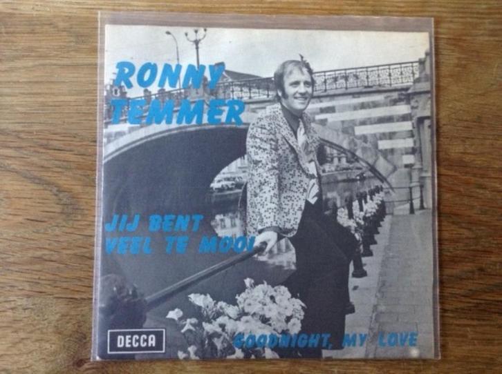 single ronny temmer, Cd's en Dvd's, Vinyl Singles, Single, Nederlandstalig, 7 inch, Ophalen of Verzenden