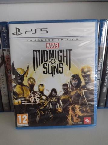 PS5-game "Marvel's Midnight Suns" (nieuw, in blister)