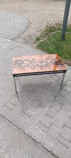 Table de salon vintage signée Adri., Ophalen, Zo goed als nieuw, Metaal