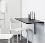BJURSTA klaptafel, Ophalen, Tot twee personen, 50 tot 100 cm, Zo goed als nieuw