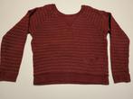 Roodbruine sweater - Hilde & co - maat 6 jaar (116), Hilde & Co, Meisje, Trui of Vest, Gebruikt