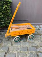 Chariot en bois pour enfants « Josco » Block car 53x35cm, Utilisé