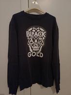 Trui Black and Gold, Maat 48/50 (M), Zwart, Ophalen of Verzenden, Black and gold