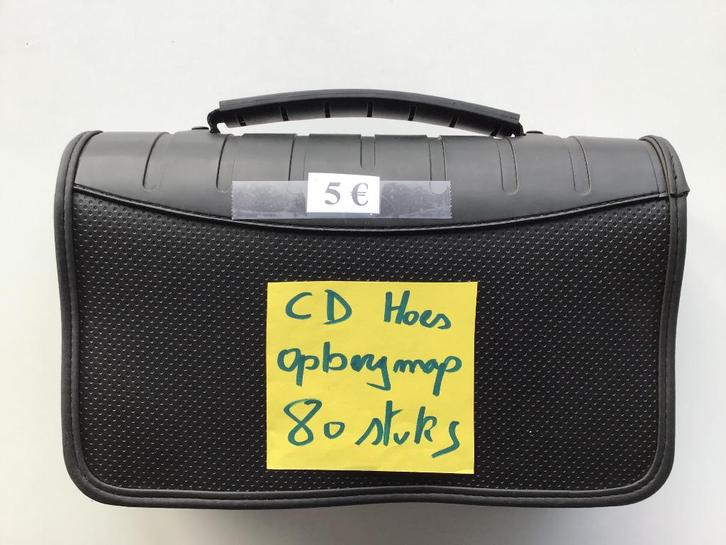 Étui pour CD/DVD et dossier de rangement pour 80 CD ou DVD, CD & DVD, CD | Autres CD, Comme neuf, Enlèvement ou Envoi