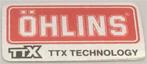 Ohlins TTX Technology metallic sticker #9