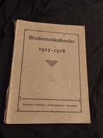 Studentenkalender 1917 - 1918, Albrecht Rodenbach, Antiquités & Art, Antiquités | Livres & Manuscrits, Enlèvement ou Envoi