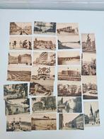 Lot 24 oude postkaarten België – stad & kust (1920–40), Ophalen of Verzenden, Ongelopen