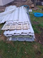 golfplaten en aluminium ramen en deur, Doe-het-zelf en Bouw, Ophalen, Gebruikt