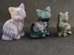 Edelsteen katten, Verzamelen, Ophalen of Verzenden, Zo goed als nieuw, Dier