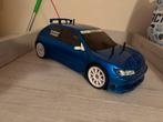 Tamiya peugeot 306 maxi rtr, Hobby en Vrije tijd, Zo goed als nieuw, Schaal 1:10, Auto onroad, RTR (Ready to Run)