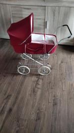 Mooie antieke poppenwagen, Ophalen of Verzenden, Gebruikt, Babypop