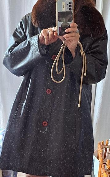 veste cuir Vintage T48 espagne (46 en Belgique) beschikbaar voor biedingen