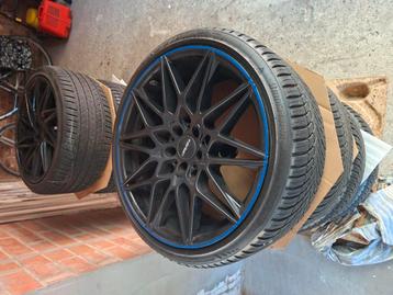 carmani velgen 19" met bridgestone 4 seizoens banden beschikbaar voor biedingen