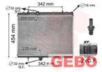 Citroen Berlingo 2008 T/M 2018 Radiator Benzine 98 004 823 8, Auto-onderdelen, Ophalen of Verzenden, 6 maanden garantie, Nieuw