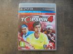 Topspin 4 voor PS3 (zie foto's), Gebruikt, 2 spelers, Ophalen of Verzenden, Vanaf 3 jaar