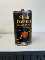 Shell top oil zeldzaam olie blik, Verzamelen, Ophalen of Verzenden, Gebruikt, Verpakking