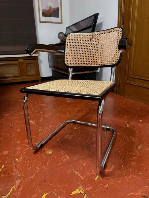 Voetjes voor Marcel Breuer’s B32 “Cesca” stoel (Knoll), Huis en Inrichting, Stoelen, Nieuw, Eén, Metaal, Riet of Rotan, Zwart