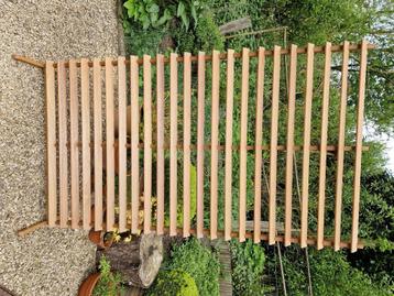 Houten terrasscherm/paravent beschikbaar voor biedingen