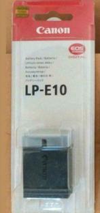 PRIX D AMI 😊🎁  CANON LP-E10 batterie lithium pack neuve, TV, Hi-fi & Vidéo, Photo | Accumulateurs & Batteries, Enlèvement, Neuf