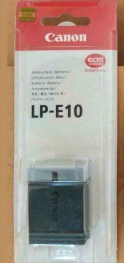 PRIX D AMI 😊🎁  CANON LP-E10 batterie lithium pack neuve, TV, Hi-fi & Vidéo, Photo | Accumulateurs & Batteries, Neuf, Enlèvement