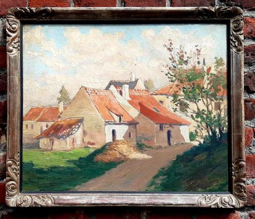 Schilderij van Ralph Czikan (1867-1931) Frans/Belgische kuns, Antiek en Kunst, Kunst | Schilderijen | Klassiek, Ophalen