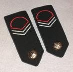 Militaria epauletten schoudergraden service dress eerste kor, Embleem of Badge, Verzenden