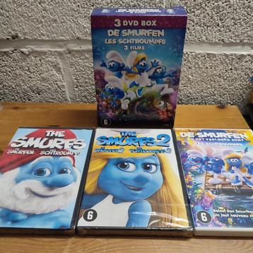 LES SCHTROUMPFS - Coffret DVD 3 Films Animés beschikbaar voor biedingen