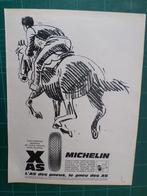 Michelin pneus - publicité papier - 1968, Collections, Marques & Objets publicitaires, Autres types, Utilisé, Enlèvement ou Envoi