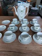 porseleinen koffie- of theeservies met een dekselpot, Antiek en Kunst, Antiek | Servies compleet, Ophalen