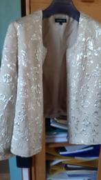 Feestelijke gouden blazer Caroline Biss 42 nieuw, Kleding | Dames, Overige kleuren, Maat 42/44 (L), Nieuw, Ophalen of Verzenden