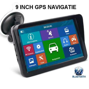 Nieuwe 9 inch GPS Navigaties met Nieuwste Kaarten 2024  disponible aux enchères