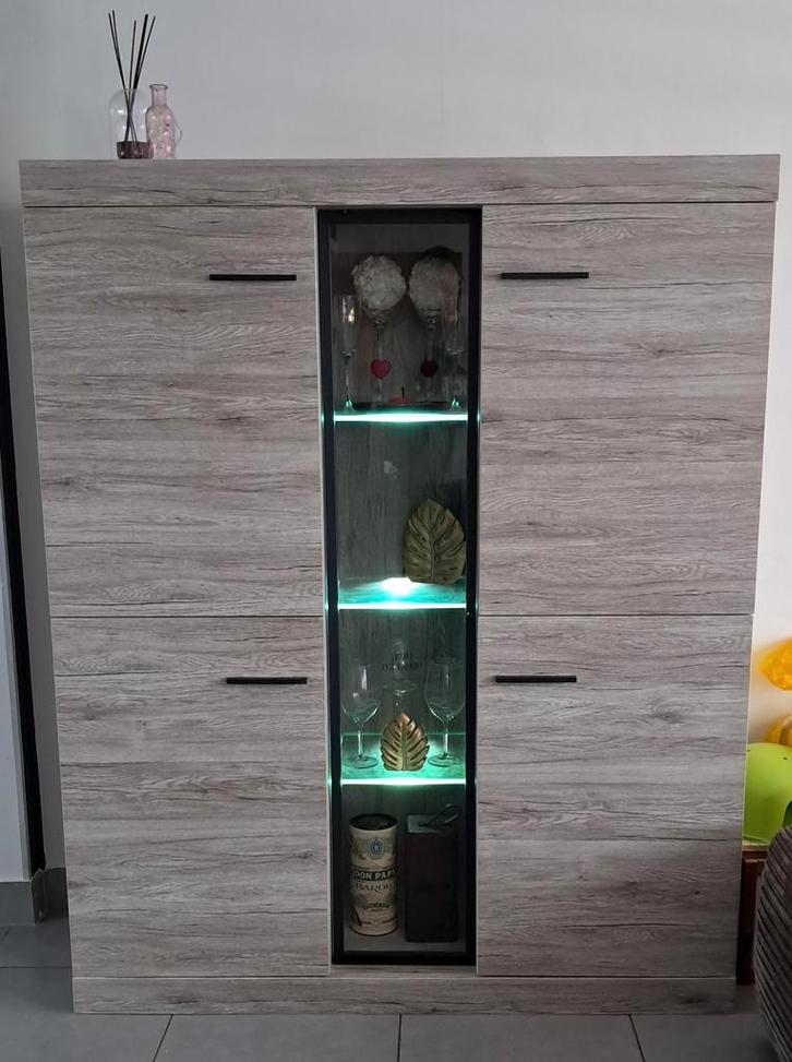 Salle à manger complète ( 5 meubles  + chaises ), Maison & Meubles, Mobilier complet, Enlèvement