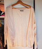 Zalmroze cardigan merk Pieces maat S/M, Nieuw, Ophalen of Verzenden, Roze, Maat 36 (S)