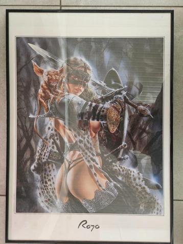 Luis Royo No 2 “The Blue Forest”, Enlèvement