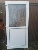 Buitendeur, Doe-het-zelf en Bouw, Ophalen, Kunststof, Gebruikt, 80 tot 100 cm