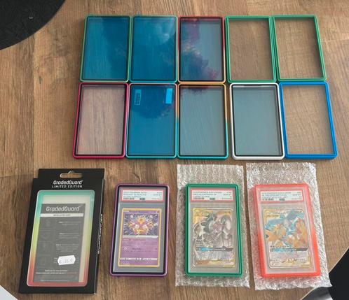 Pokemon psa 10 + Guards, Hobby en Vrije tijd, Verzamelkaartspellen | Pokémon, Zo goed als nieuw, Meerdere kaarten, Foil, Ophalen of Verzenden
