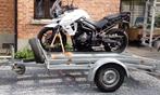 motoraanhangwagen voor 3 motoren+opties, Ophalen, Zo goed als nieuw