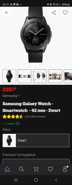 Samsung Galaxy Watch -   Smartwatch -42 mm- Zwart, Ophalen, Zo goed als nieuw, Samsung, Waterdicht