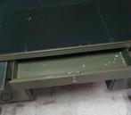Industriële vintage metalen bureau, Huis en Inrichting, Bureaus, Ophalen, Bureau