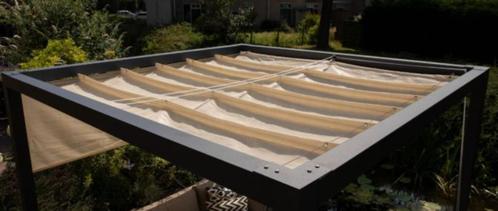 Zonnewering, Tuin en Terras, Schaduwdoeken, Gebruikt, Ophalen