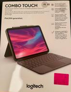 Hoes ipad + pencil Logitech nieuw! Azerty klavier., Ophalen, Nieuw, 10 th generation, Bescherming voor- en achterkant