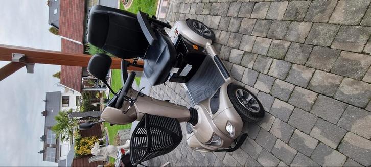vermeiren  carpo4  gel baterijen  85 A perfekte  45 km aan, Diversen, Brommobielen en Scootmobielen, Zo goed als nieuw, Vermeiren