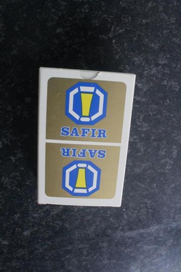 Safir speelkaarten Nieuw beschikbaar voor biedingen