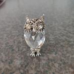 Uiltje geslepen glas, Ophalen, Zo goed als nieuw, Vogel, Beeldje of Figuurtje