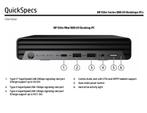 HP Elite Mini 800 G9 i5-12600 (12e) 32GB / 1TB / HP garantie, HP Elite Mini 800 G9 i5-12600 12e 32GB / 1TB, 32 GB, Comme neuf