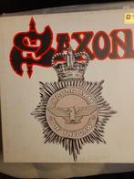 lp - saxon - strong arm of the law, Cd's en Dvd's, Vinyl | Hardrock en Metal, Ophalen of Verzenden, Gebruikt