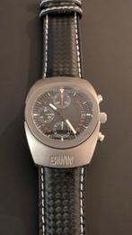 ZELDZAAM- BMW chronograaf — Titanium & Tungsten — Valjoux 77, Handtassen en Accessoires, Horloges | Heren, Ophalen of Verzenden