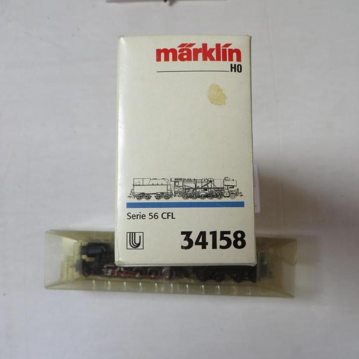 MARKLIN-locomotief 34158, Hobby en Vrije tijd, Modeltreinen | H0, Gebruikt, Locomotief, Wisselstroom, Märklin, Verzenden