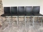 barkrukken met leuning, Ophalen, 60 tot 90 cm, Metaal, Gebruikt