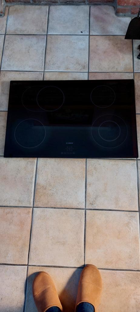 Taque vitrocéramique Bosch., Elektronische apparatuur, Kookplaten, Zo goed als nieuw, Ophalen